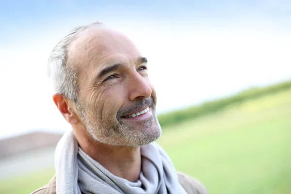 Mature handsome guy — Stock Photo, Image