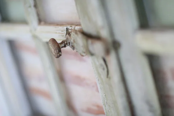 Rusty window lock