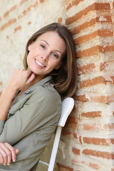 Woman relaxing on week-end — Stock Photo, Image