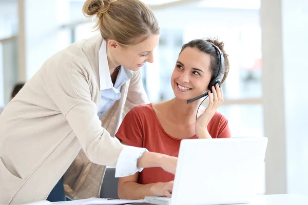 Young women in office — Stock Photo, Image