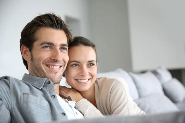 Pareja sonriente — Foto de Stock