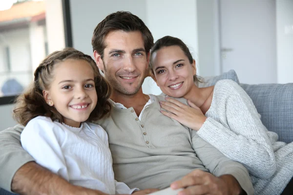 Familia alegre —  Fotos de Stock