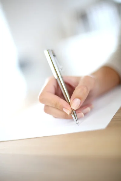 Handschrift op papier — Stockfoto