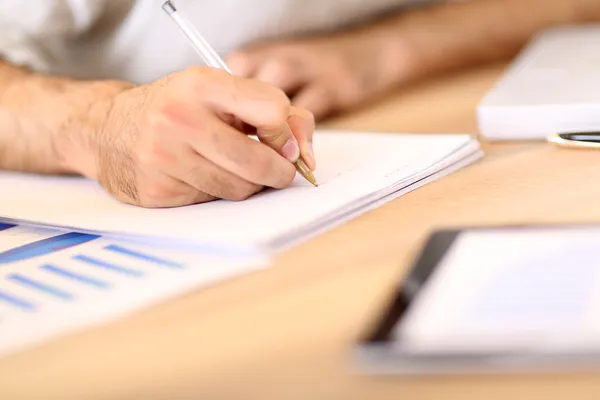 Scrittura a mano su carta — Foto Stock