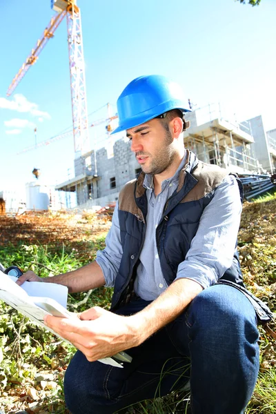 Gerente de construcción — Foto de Stock