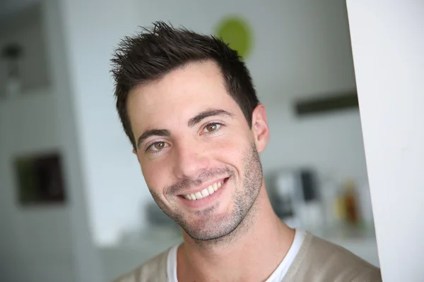 Smiling attractive man — Stock Photo, Image