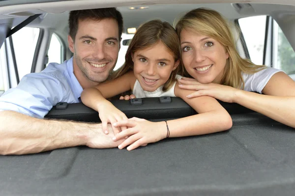 Familia lista para las vacaciones — Foto de Stock