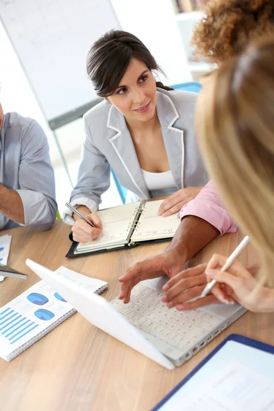 Business people in a meeting — Stock Photo, Image