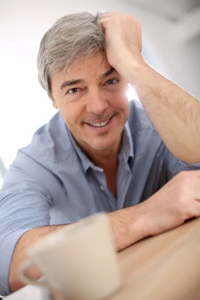 Handsome mature man — Stock Photo, Image