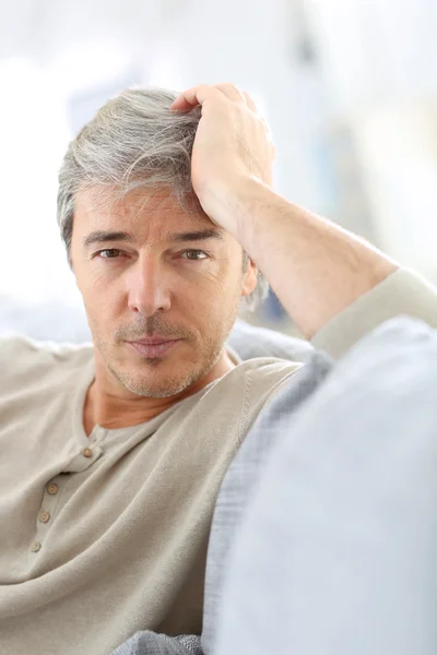 Attractive mature man — Stock Photo, Image