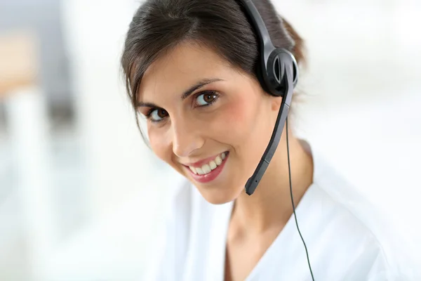 Customer service representative — Stock Photo, Image