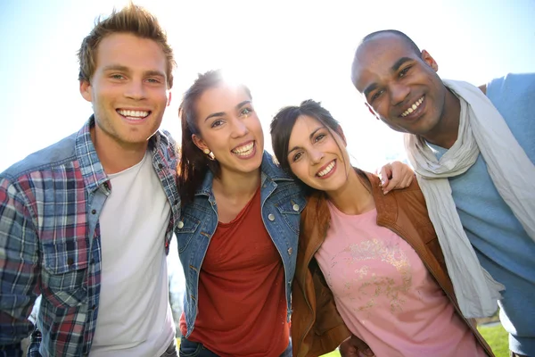 Gli studenti si divertono — Foto Stock