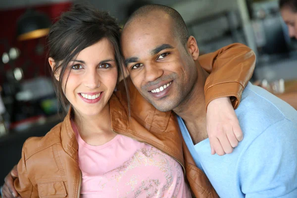 Student couple — Stock Photo, Image