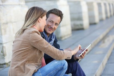 Çift dijital tablet kullanma