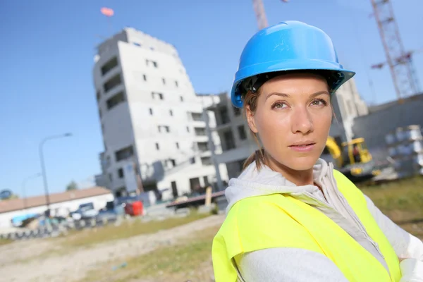 Vrouwelijke ingenieur — Stockfoto