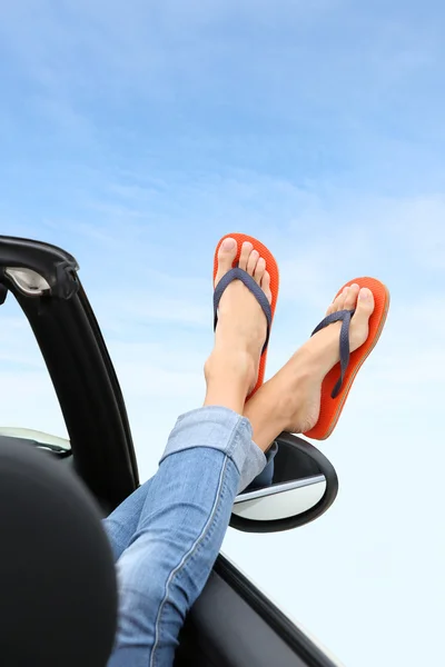 Woman feet — Stock Photo, Image