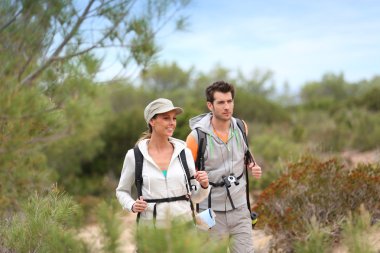 yolculuk hiking couple