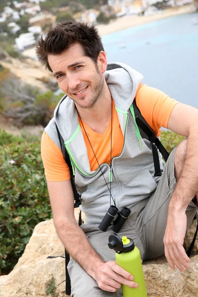 uzun yürüyüşe çıkan kimse rahatlatıcı