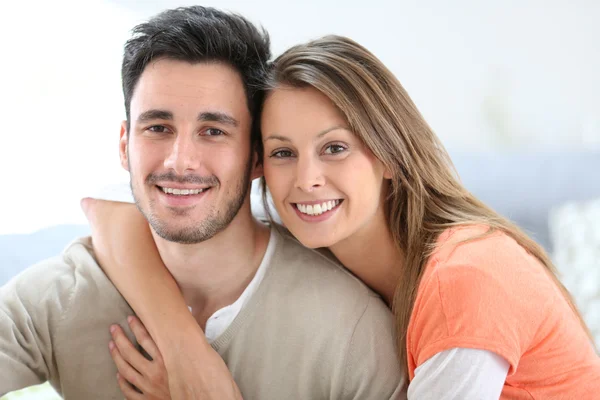 Embracing couple — Stock Photo, Image