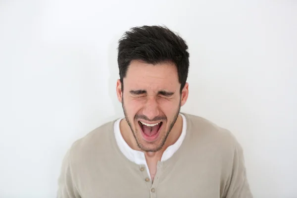 Hombre gritando — Foto de Stock