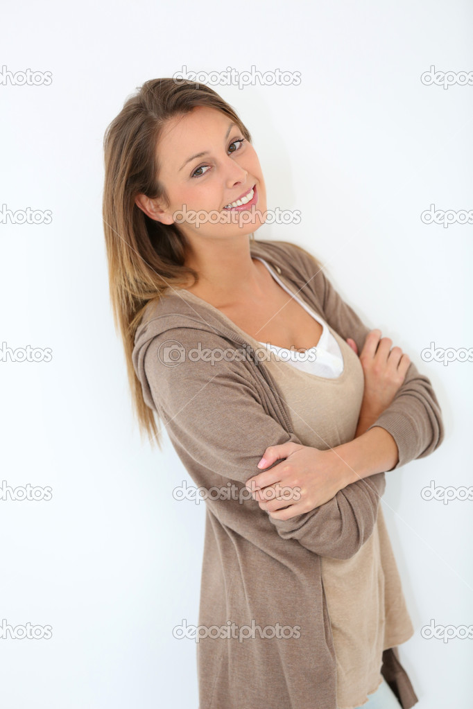 Woman with crossed arms