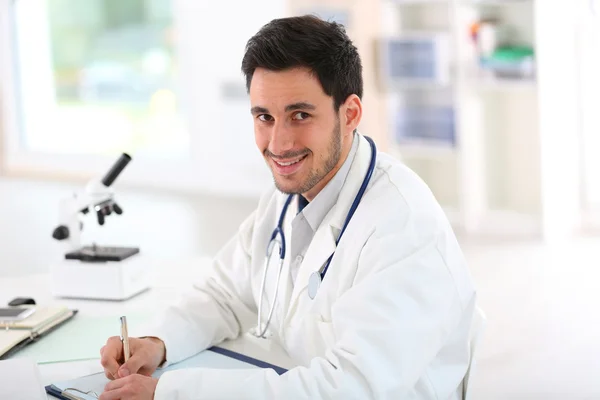 Estudante em medicina — Fotografia de Stock