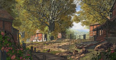 Yorkshire ülke farm
