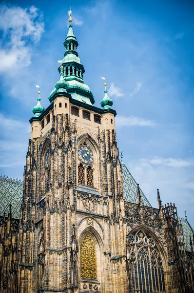 Prag, Sanktt vitus-domkyrka — Stockfoto