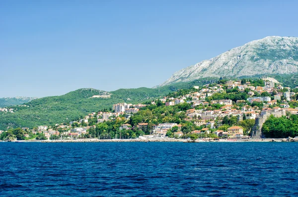 Kotor. Adriatic landscape - sea and mountain — Stock Photo, Image