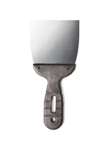 Construção Trowel isolado no branco . — Fotografia de Stock