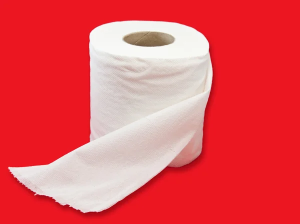 Tissue on red. — Stock Photo, Image