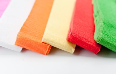 Gökkuşağı renkli kağıt.