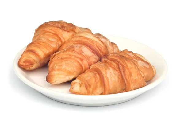 Frisches und leckeres Croissant . — Stockfoto