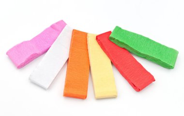 Gökkuşağı renkli kağıt.