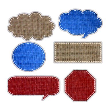 Origami etiket kumaş tarzı konuşmak