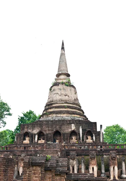 Pagoda at Sukhothai Historical Park. — Stock Photo, Image