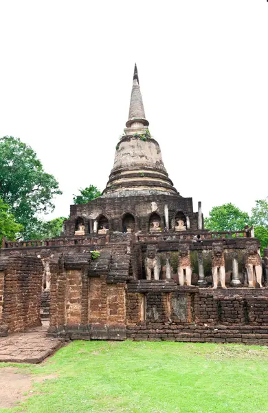 Pagoda en el Parque Histórico Sukhothai . —  Fotos de Stock