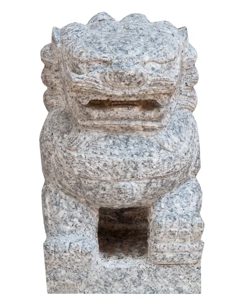 Stone Lion sculpture — Stock Photo, Image