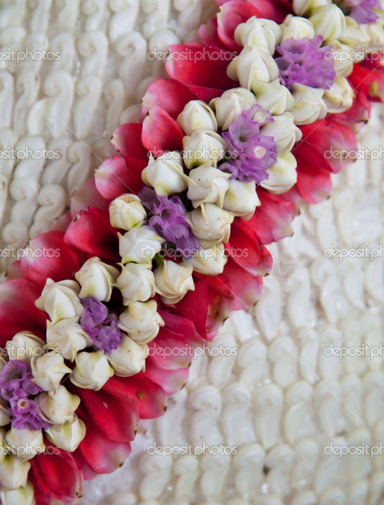 Handmade decoration flower — Stock Photo © tropper2000 19844309