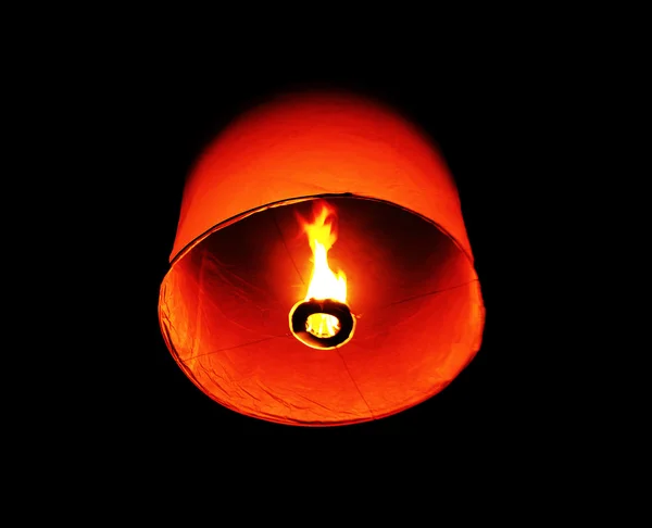 Tay ateş balon — Stok fotoğraf
