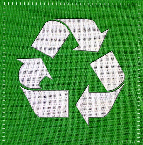Znak recyklingu Obraz Stockowy