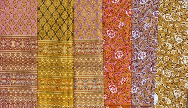 Pattern style Thai Silk — Stock Photo, Image