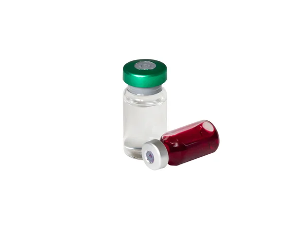 Vaccin injektionsflaskor — Stockfoto