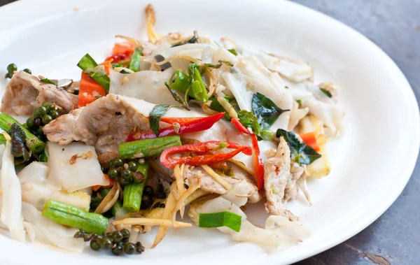 Thajské jídlo padthai smažené nudle . — Stock fotografie