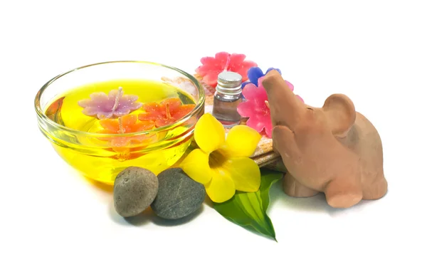 Spa still life with flower — Stock Photo, Image