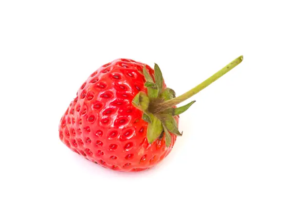 红色成熟的草莓. — 图库照片