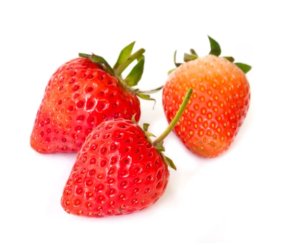 Fragole rosse mature . — Foto Stock