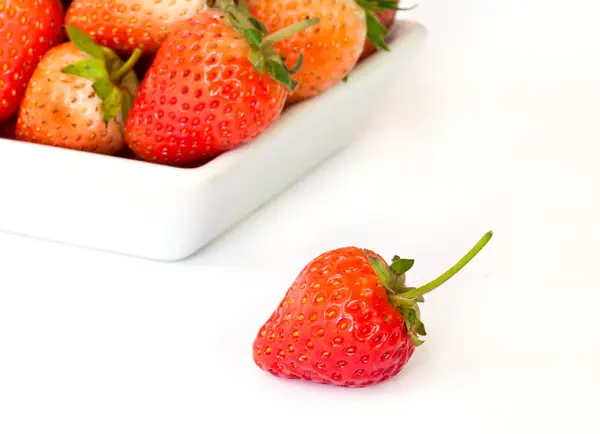 Red ripe strawberries. — Stock Photo, Image