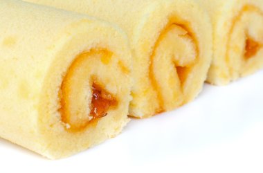 tatlı rulo pasta.