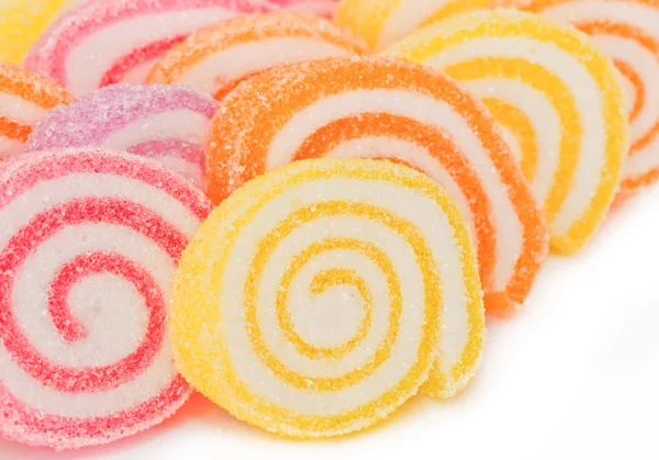 Colorful sweet fruit candy. — Stock Photo, Image